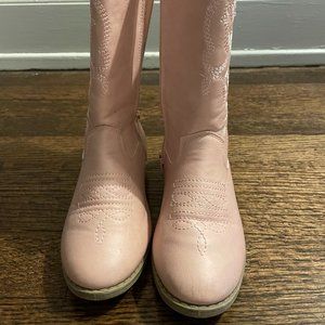 Kenzie Girl Sz 13 Pink Cowgirl Boots